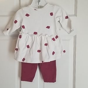 3/$12 Newborn top and pant set